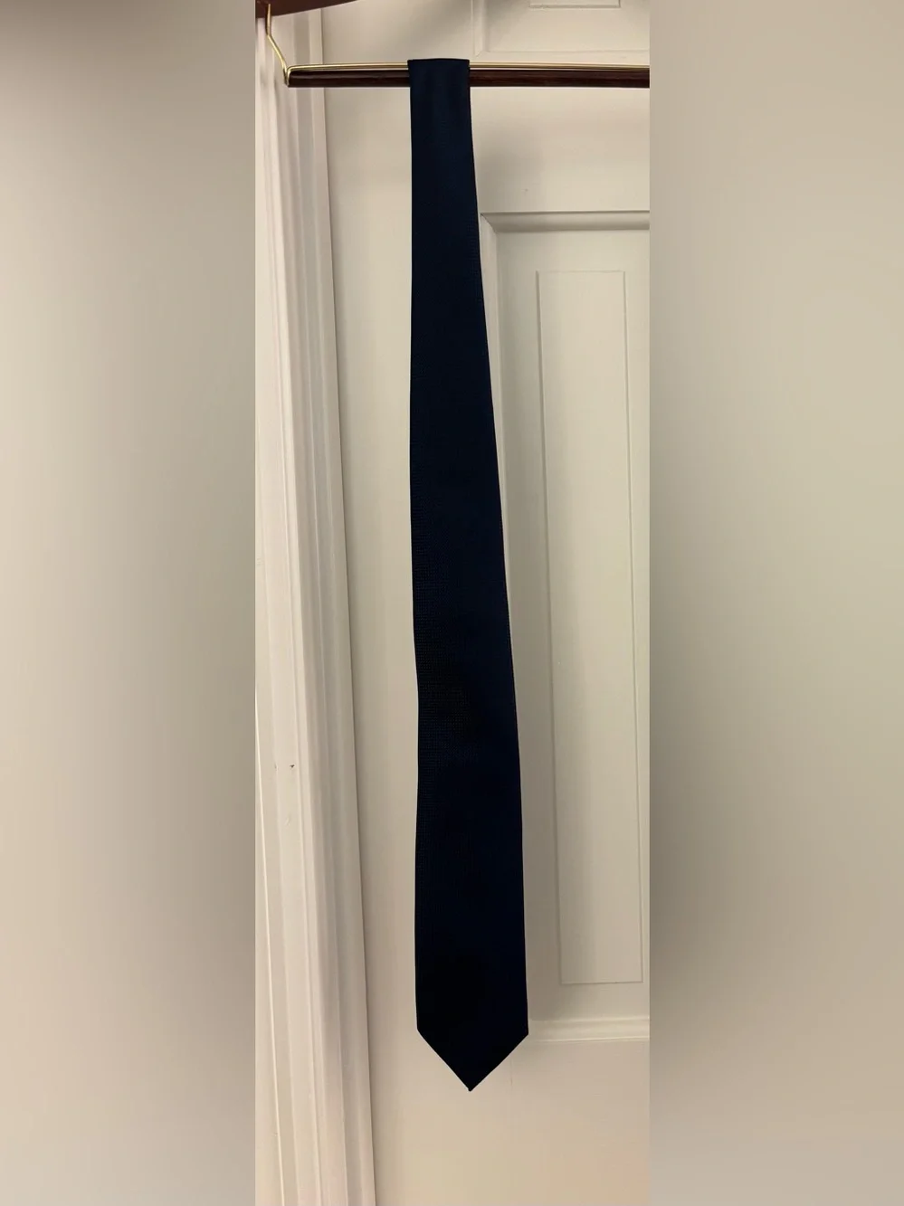 Navy Boys' Knit Tie - Unbranded